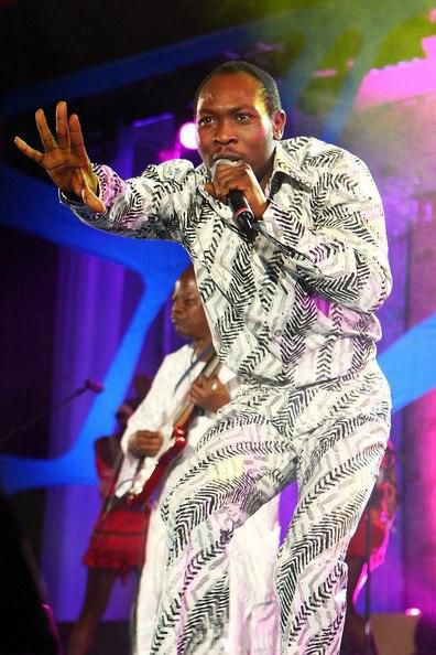 Seun Kuti performing at the 2008 edition of the MTV Africa Music Awards