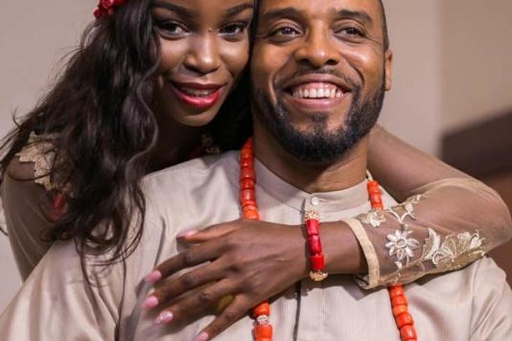 Kalu Ikeagwu married his wife his June 2016, and now they have a son. [Naija Gists]