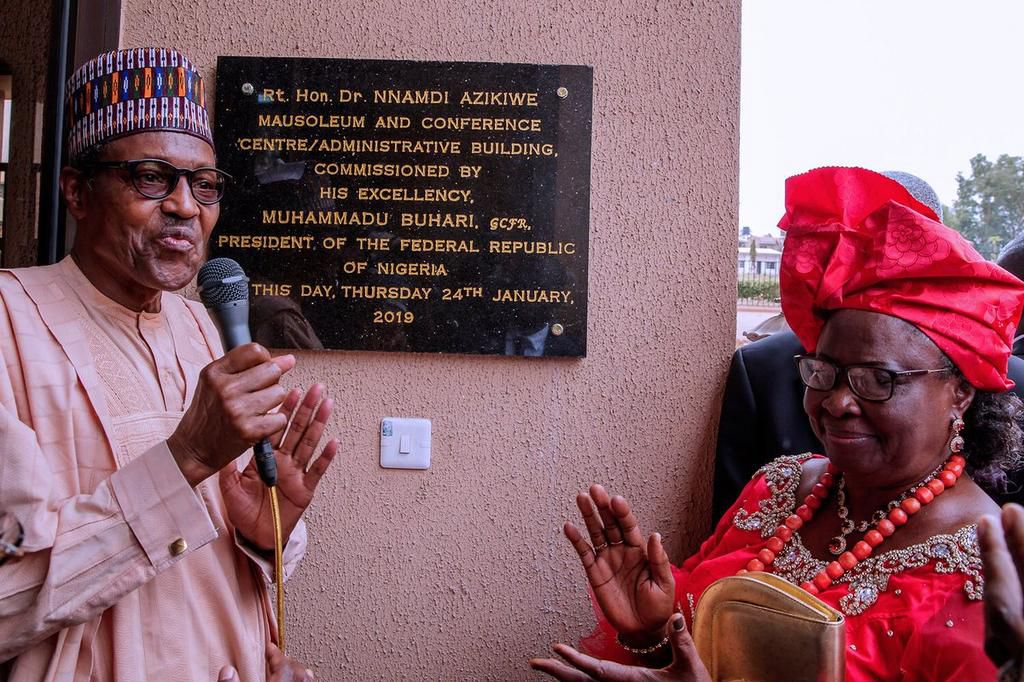 Buhari in Enugu, pledges more funding to education