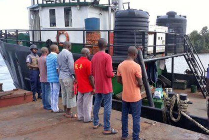 Oil theft: Navy hands over 19 suspects, 21 Boats to EFCC/Illustration