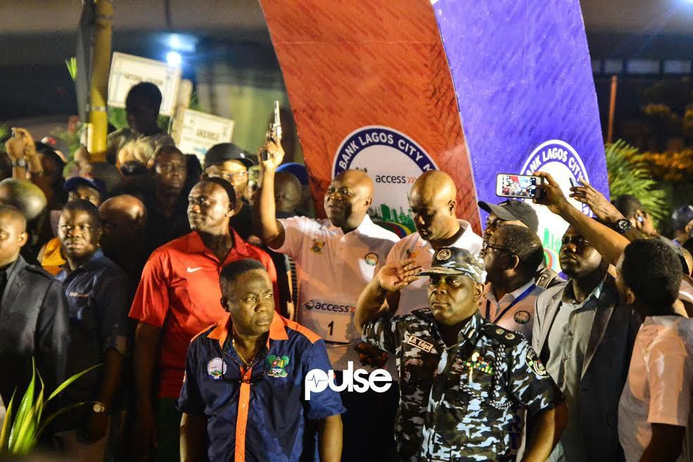 Herbert Wigwe and Governor Ambode