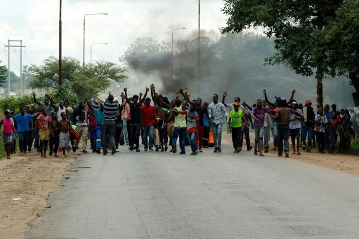 Nationwide demonstrations in Zimbabwe erupted January 14, 2019, after President Emmerson Mnangagwa announced that fuel prices were being doubled in a country suffering regular shortages of fuel, food and medicine