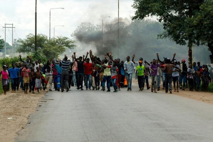 Nationwide demonstrations in Zimbabwe erupted January 14, 2019, after President Emmerson Mnangagwa announced that fuel prices were being doubled in a country suffering regular shortages of fuel, food and medicine