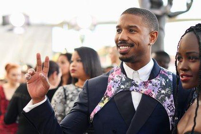 Michael B. Jordan's Louis Vuitton harness divides style opinion