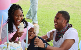 Michael Sherman and Joacquia Sherman are expecting a baby girl in March 2026 - the first daughter in the Sherman family in over 100 years. [Sherman family]