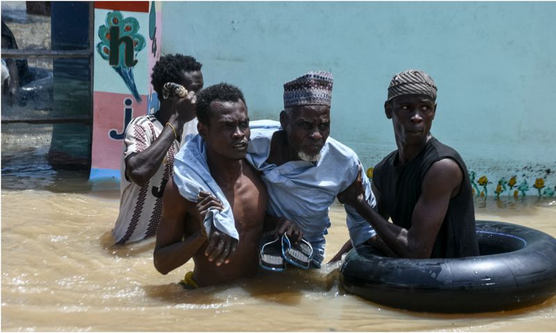 More than 3,000 households were affected while over 400 houses were damaged, including the complete destruction of 283 homes and 50 shops. [Getty Images]
