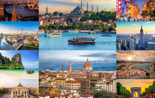 Top 10 most-visited countries  — See why tourists keep rushing there