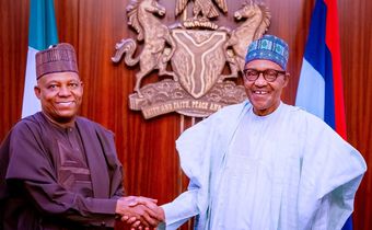 Tinubu secretly ends Shettima to check on ailling Buhari in London
