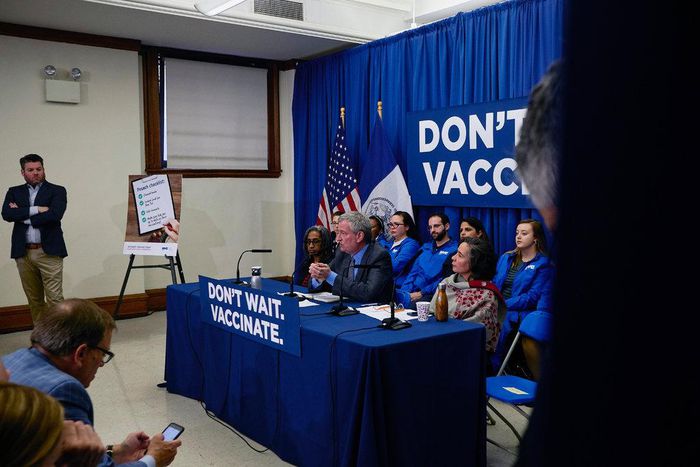 New York City is requiring vaccinations against measles, can officials do that?