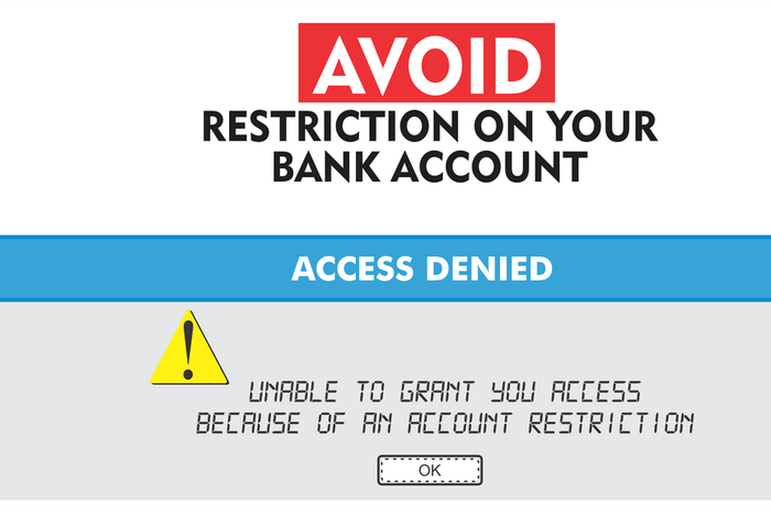 Tax: Debtor companies’ bank accounts face restriction from March 15