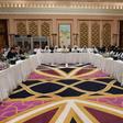 Qatar hosts a meeting between US officials led by special envoy Zalmay Khalilzad and a Taliban delegation in this file picture taken on February 26, 2019 and provided by the Qatari foreign ministry
