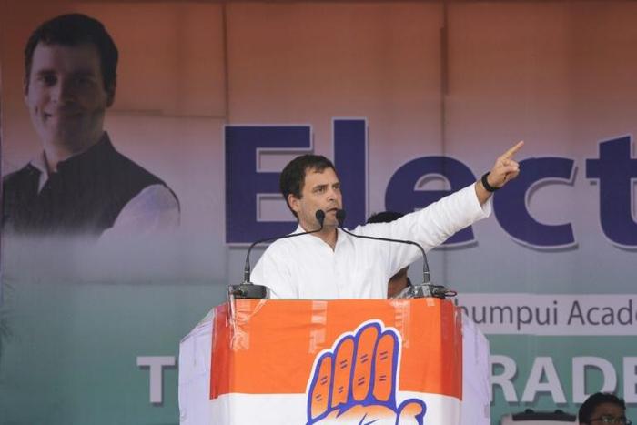 Rahul Gandhi, president of India's main opposition Congress, is promising a safety net for Indians living beneath the poverty line in the world's second-most populous nation