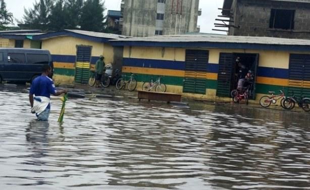 Sinking police station in Ondo state (Nigerianeye)