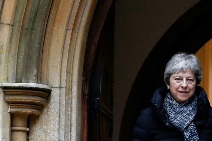Britain's Prime Minister Theresa May is reportedly considering whether to try for a fourth time to get her EU divorce deal through parliament