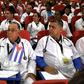 Cuba last year sent around 100 doctors to Kenya, seen here at their induction programme in Nairobi in June
