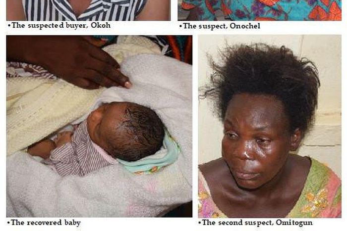 The suspects confessed there sold the baby for N350,000