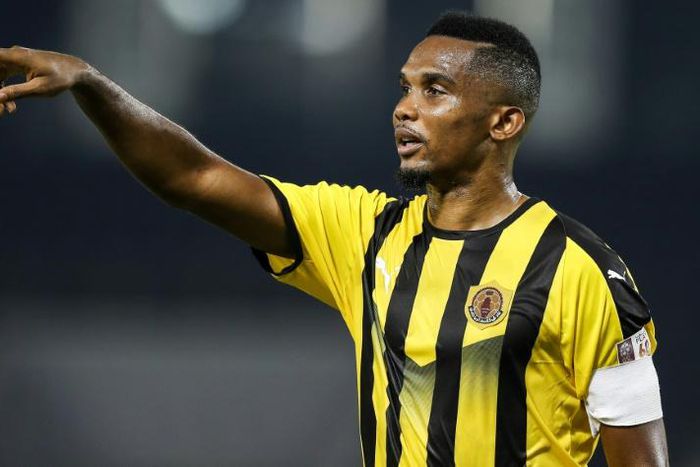 Four-time African Footballer of the Year Samuel Eto'o was part of the Cameroon team that won the 2000 Sydney Olympic Games football tournament