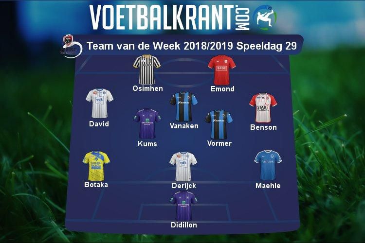 Belgium Team of the Week [ Voetbalkrant.]