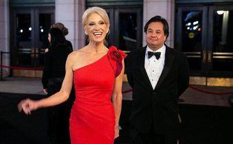 Stuck inside george and kellyanne's marriage