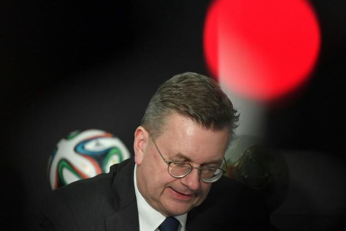 Reinhard Grindel has announced that he will step down from his roles at UEFA and FIFA following his resignation as DFB president last week