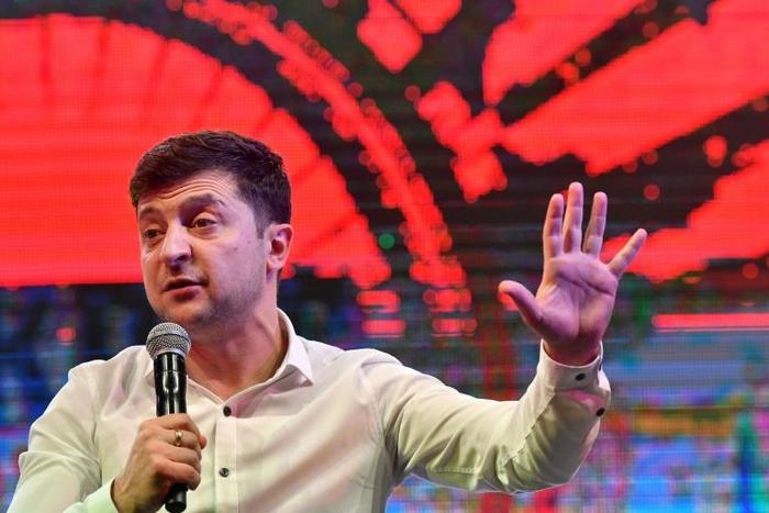 Zelensky is comfortably ahead in polls for Sunday's first-round of voting