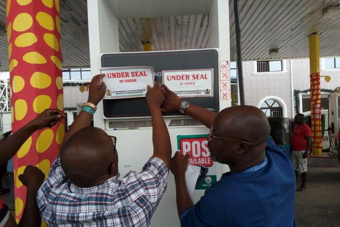 DPR seals 21 petrol stations, 4 illegal LPG refilling points in Akwa Ibom/Illustration [thenewsnigeria]