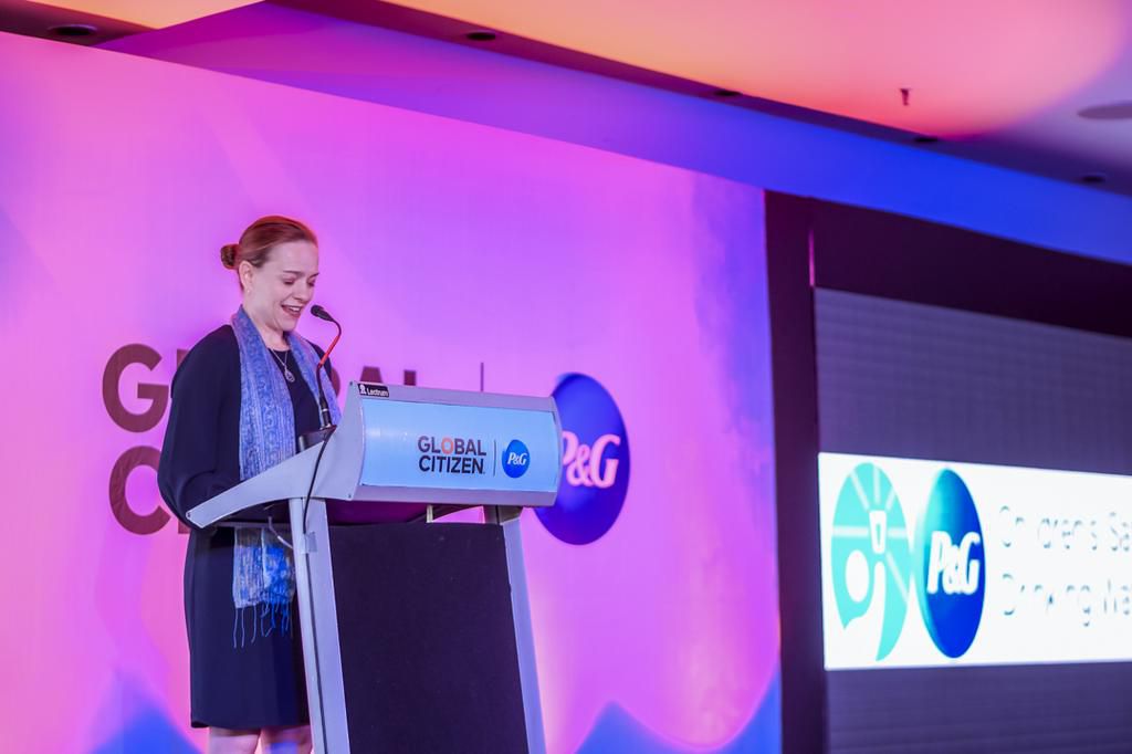 P&G is changing the world, 25 billion liters at a time