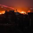 Coalition warplanes and Kurdish-led Syrian fighters have bombarded the Islamic State group's last piece of territory in eastern Syria