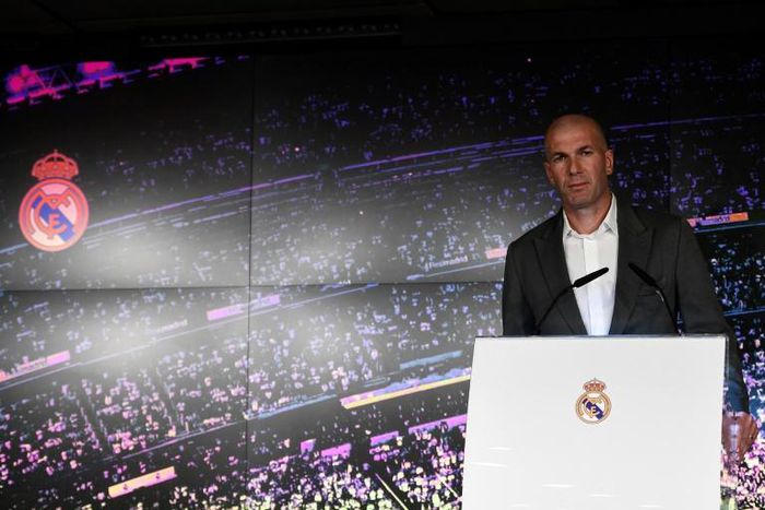Zinedine Zidane was re-appointed as coach of Real Madrid on Monday.