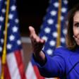 US House Speaker Nancy Pelosi, who is on a visit to Britain, says her Democratic Party needs a centrist vision to beat Donald Trump in the 2020 election
