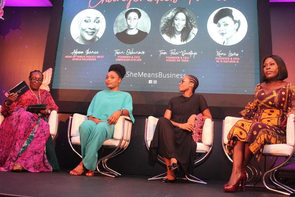 Adaora Ikenze, Kemi Lewis, Tosin Oshinowo and Tara Fela-Durotoye-min