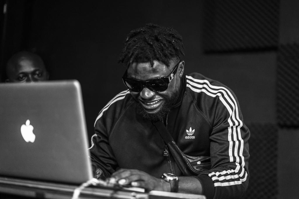 DJ Enimoney performing at The Basement Gig 2019 first edition