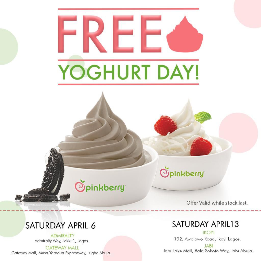 Cool off the heatwave with free Froyo from Pinkberry this Saturday and next!