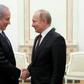 Apart from Iran, Russian President Vladimir Putin (R) and Israeli premier Benjamin Netanyahu were also set to discuss how to avoid military clashes on Syrian territory
