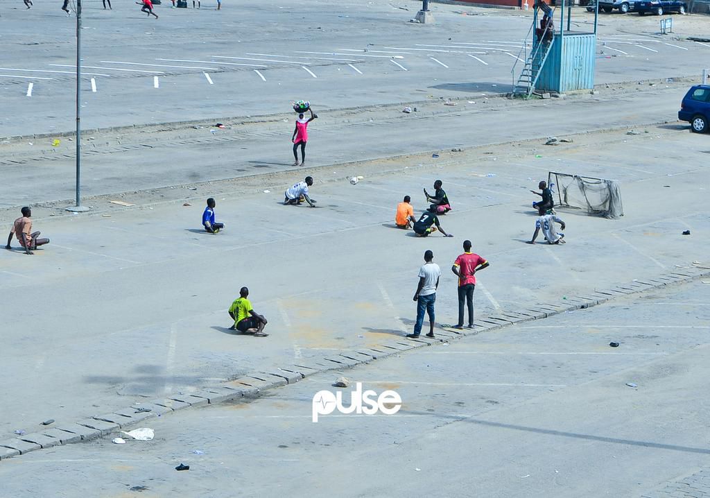 People with disability in a game of football in Marina (Pulse)