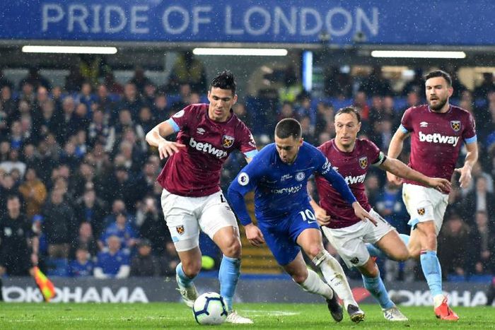 Eden Hazard's wonder goal helped Chelsea beat West Ham on Monday