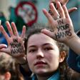 "If you don't act like adults, we will" -- banners, slogans and a global cry by young people for politicians to take urgent action on climate change