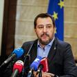 Italy’s far-right Interior Minister and deputy PM Matteo Salvini (pictured March 18, 2019) tweeted that the migrants on the tanker were "not shipwrecked, they're pirates"