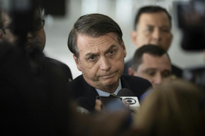 Brazil's President Jair Bolsonaro, pictured in Brasilia on March 12, 2019, has made privatization a central plank of his policy to reduce soaring public debt