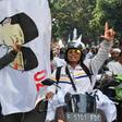 Supporters of challenger Prabowo Subianto are just as vociferous as those who want to re-elect President Joko Widodo