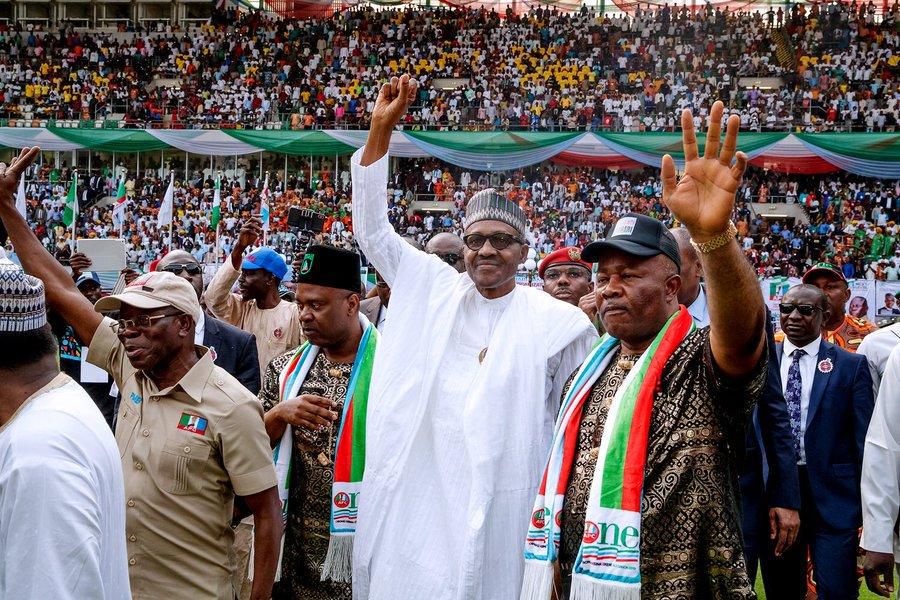 Akwa Ibom APC stages victory rally for Buhari in Uyo