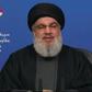Hezbollah chief leader Hassan Nasrallah (pictured March 2019) slammed the US's decision to designate Iran's Revolutionary Guards a terrorist group