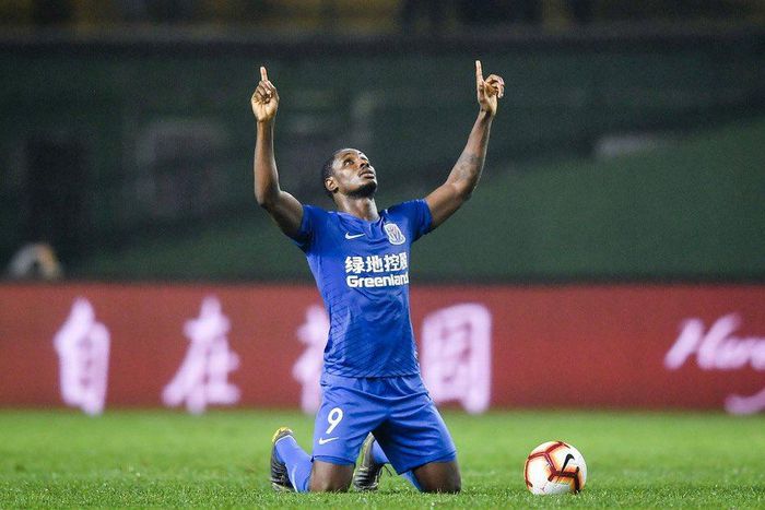 Odion Ighalo (Twitter/shanghaishenhua)