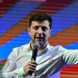Ukrainian comic actor and presidential candidate Volodymyr Zelensky looks set to lead after a first round vote on Sunday