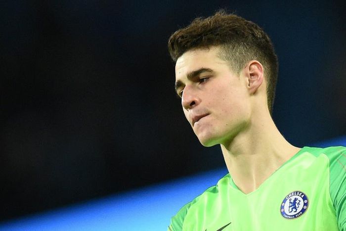 Chelsea goalkeeper Kepa Arrizabalaga was dropped for the Tottenham clash after his Wembley mutiny