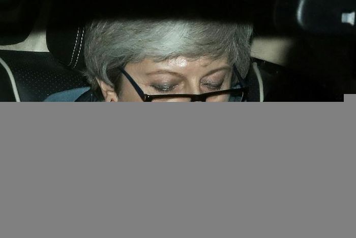 Britain's Prime Minister Theresa May promised to resign if her Brexit deal is passed by parliament