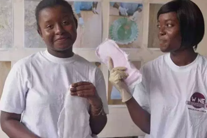 Miss Otoo-Quayson and Matilda Sampong