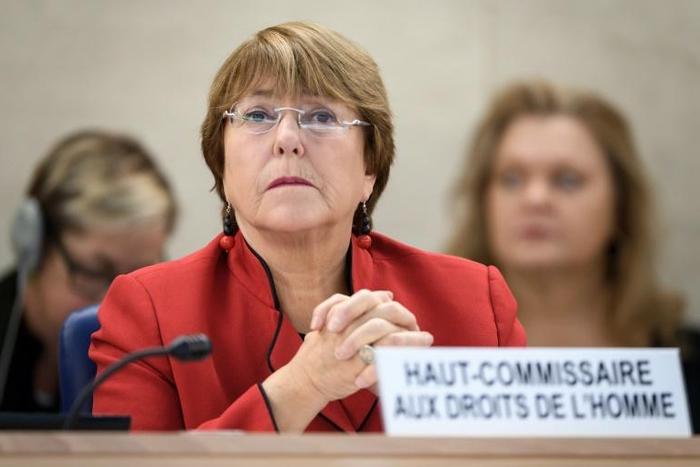 UN High Commissioner for Human Rights Michelle Bachelet has been criticized for failing to condemn human rights violations by Venezuela's President Nicolas Maduro