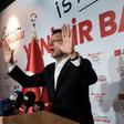 Turkey's ruling AKP appealed against the result showing Istanbul opposition candidate Ekrem Imamoglu (C) was ahead