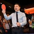 Actor and comedian Volodymyr Zelensky, frontrunner in Ukraine's presidential election, is well-known and popular in Russia